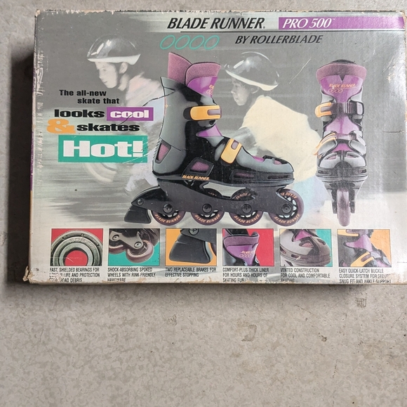 Vintage 90's RollerBlade Blade Runner 500 Pro Size 5 - Picture 4 of 7
